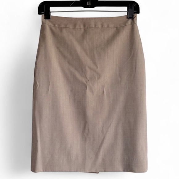 Banana Republic Dresses & Skirts - Banana Republic Tan Wool Blend Pencil Skirt Size 0